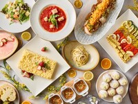 [March to May / 90-minute limit on weekends and holidays] Antipasto & Sweets Buffet ~Spring Mimosa Giallo~