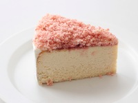 Strawberry and tonka bean cheesecake