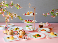 チャイニーズ・春彩ハイティー　お茶１０種類を含むアルコール2時間フリーフロー