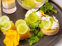 [Weekday entry price before 3:00 PM: Seasonal Afternoon Tea] Abundant tea food + toast & free Ronnefeldt tea (90 minutes)