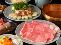 [Specially selected Yamagata beef A5 sirloin kaiseki banquet] Yamagata beef A5 sirloin - sukiyaki or shabu-shabu or steak 16,500 yen ☆ Private rooms also available