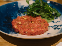 Kinoshita beef raw meat course