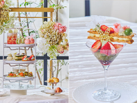 【スペシャリテ付】初夏のいちごと抹茶アフタヌーンティー（土日祝）