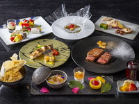 《3・4月 》鉄板焼きディナーコース「紫陽花 -AJISAI- 」