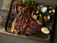 【3時間飲み放題】メインがTボーンステーキの全9品！贅沢プレミアムプラン（平日）