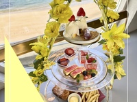 4/5まで【推し色乾杯ドリンク&90分フリーフロー付】推し活アフタヌーンデザート［黄色］