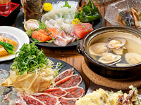 [Summer limited plan] A banquet plan featuring the summer delicacy "hamo" ☆ Sashimi, wagyu beef, etc. 7,000 yen (all-you-can-drink included)