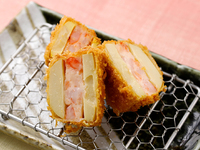 筍の海老はさみかつ1個