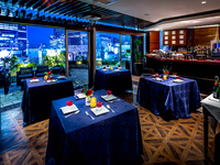 【プレミアムセレクション・ビュッフェプラン15品】3時間＋フリーフロー｜テラス付きラウンジ貸切