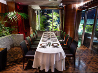 【プレステージ・フレンチフルコースプラン7品】3.5時間＋フリーフロー【テラス付ラウンジ貸切】