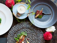 ランチ　お魚とお肉Wメイン鎌倉野菜たっぷりコース