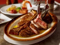 3/1～【ポーターハウスステーキコース】前菜3種盛り合わせ、季節限定シェフのスペシャルデザート等全6皿