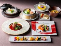 【Web booking / Special price with free flow】Weekday Casual dinner course "Hanaen" consisting of 7 dishes（From 4 persons）