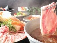 さくらポークと彩り野菜のつゆしゃぶコース