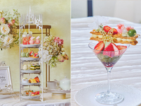 【スペシャリテ付】初夏のいちごと抹茶アフタヌーンティー（土日祝）