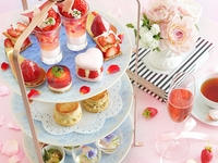 [Weekday Special Price] Strawberry Garden ― Bloom Pink Afternoon Tea + 30 Free Flow Beverages