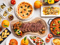 【小学生】鉄板焼きビーフステーキと彩り熊本ランチ&デザートビュッフェ ～名産と旬彩が織りなす熊本のご馳走～