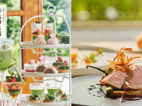 ❀桜の特別会場開催❀【4/5(日)12:00・12:30入店】◇ランチコース付◇抹茶と桜のアフタヌーンティ with 祇園辻利（カフェフリー4/1～）
