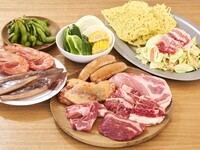 贅沢！！お肉＆シーフード盛り盛りプラン