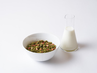 自制抹茶格兰诺拉麦片