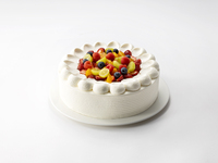 【一般】　フルーツデコレーションケーキ　「セゾン ド フリュイ」（直径23cm）　【当日代金引換用】