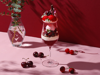 [Limited Time Offer: May 8th - June 30th] Cherry Rouge Parfait (with drink)