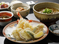 【指定座位】TEMPURA SOBA GOZEN（天婦羅、蕎麥麵）
