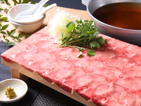 春の鮮魚と牛タンつゆしゃぶコース・飲み放題付　全7品