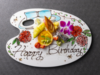 [Tea Time] Premium Message Plate