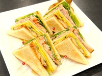 金沢美味チケット「Yellow」クラブハウスサンドとドリンクセット