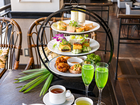 オフィシャルWeb限定最安値【抹茶のアフタヌーンティー2026】キュートな3段スタンド＆カフェフリー+お土産(土日祝限定)