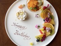 Dessert and Fruit platter