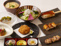 【【お料理のみ】 究極の比内地鶏料理を嗜む『花』コース全8品5,000円