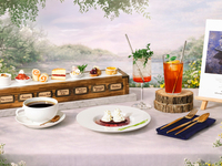 ＜Weekday＞Afternoon Exhibition Chapter 16 “Boating – Shimmering Waters” with Unlimited Coffee and Tea Offerings