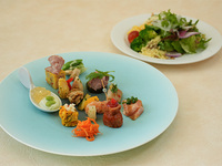 [weekday] Appetizer Plate and Main Dish Set