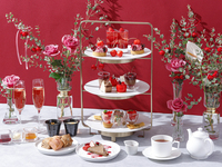 5/8～6/30 開催 【チェリーローズアフタヌーンティー with リンツチョコレート】　