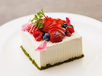 アニバーサリーランチコース｜ショートケーキ