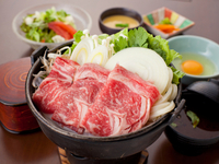 Sukiyaki course