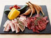 BBQプラン　A（七輪席）