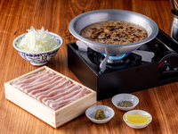 April ★New Specialty★ Shabu-shabu course at our soba restaurant! 6 dishes + 2 hours of all-you-can-drink 6500 yen