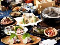 ★仕事仲間など内輪での宴席などにおすすめ！当店自慢のお蕎麦で〆る！★蕎麦前コース　　 2時間飲み放題付　 5500円　(※金曜不可)