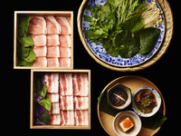 【DINNER】新あぐーしゃぶしゃぶコース