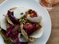 紅沙拉：血橙與里科塔薩拉塔乳酪