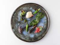 北海道産仔羊づくしのコース