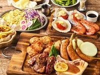 【ALOHA Style Grill BBQ】プレミアムプラン/120分飲み放題