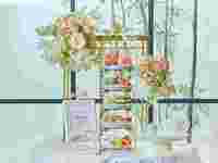 ＜土日祝＞『抹茶香るストロベリーアフタヌーンティー』 新緑の爽やかな装い～饗宴するひとときを～　マリアージュフレール1杯＋その他ドリンクお替り自由