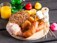 【デッキエリア（ソファ）】キッズプラン＋ソフトドリンク飲み放題（小学生以下）