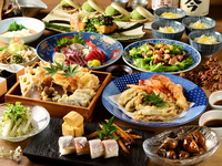 4月★★彩りコース  10品【90分飲放付】6,000円（税込み）