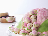 Anniversary peach buns, private room plan with free drinks