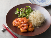 海老のチリソース炒め